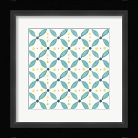 Garden Getaway Pattern XA Framed Print