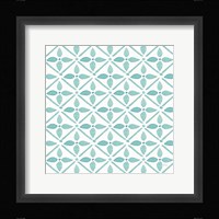 Garden Getaway Pattern XIIA Framed Print