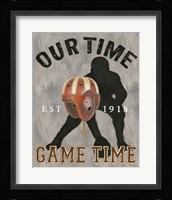 Game Day IV Framed Print