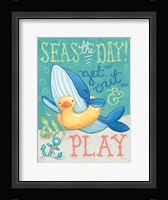 Ocean Friends V Framed Print