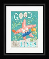Ocean Friends III Framed Print