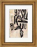 Type Abstraction I Fine Art Print