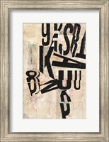 Type Abstraction I Fine Art Print