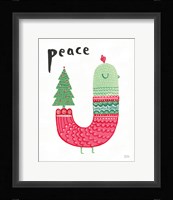 Christmas Tweets III Framed Print