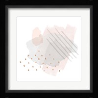 Lovely Blush I Framed Print