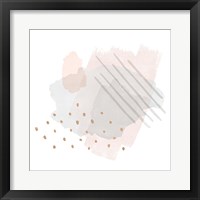 Lovely Blush I Framed Print