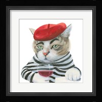 Cattitude III Framed Print