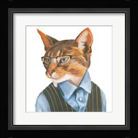 Cattitude IV Framed Print