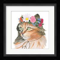 Cattitude I Framed Print