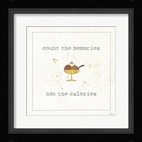 Calorie Cuties VI Framed Print