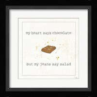 Calorie Cuties IV Framed Print