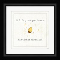 Calorie Cuties III Framed Print