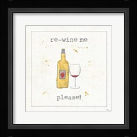 Flavor Notes V Framed Print