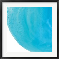 Pools of Turquoise IV Framed Print