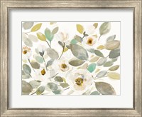 Blooming Branches II on White Fine Art Print