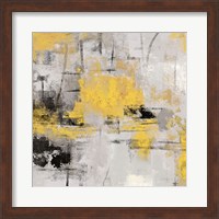 Stone Gardens III Yellow Fine Art Print