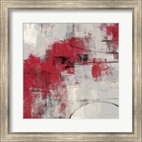 Stone Gardens II Red Fine Art Print