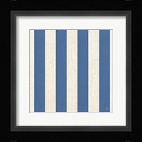 Blue Sky Garden Pattern VA Framed Print