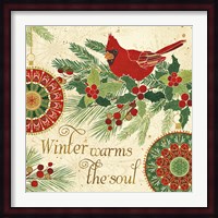 Winter Feathers VI Fine Art Print