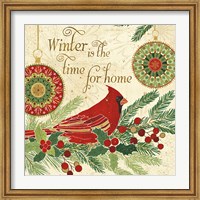 Winter Feathers V Fine Art Print