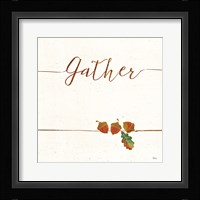 Underlined Fall VI Framed Print