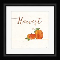 Underlined Fall V Framed Print