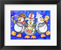 Penguin Percussion Fine Art Print