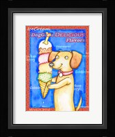 Long Dog Tall Ice Cream Fine Art Print