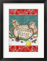 Woodland Winter Welcome Fine Art Print