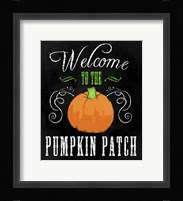 Welcome Pumpkin Patch Fine Art Print