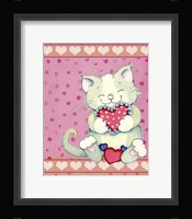 Heart Snuggles Framed Print