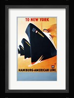 Hamburg American Line Fine Art Print