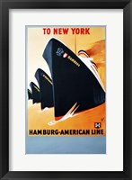 Hamburg American Line Fine Art Print