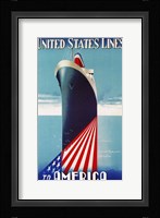 United States lines Fine Art Print