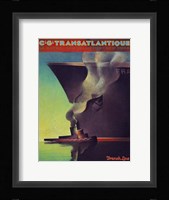 Trans Atlantique Framed Print