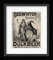 Bock Beer Fine Art Print