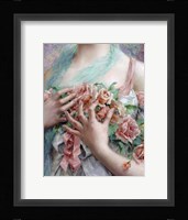 Emile Vernon - The Rose Girl Fine Art Print