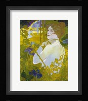 De Feure La Femme A L'iris Fine Art Print