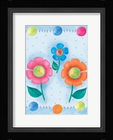 Happy Flower Framed Print
