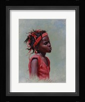 Girl Red Fine Art Print