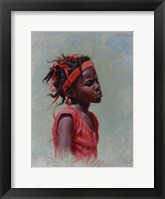 Girl Red Fine Art Print