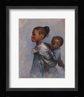 He Aint Heavy Framed Print