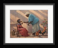 Courtyard Framed Print