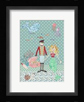 Little Mermaid  B Framed Print