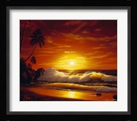 Sunset Over the Waters Fine Art Print