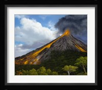 Eruption Framed Print
