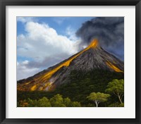 Eruption Framed Print