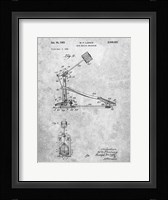 Drum Beating Mechanism Patent Fine Art Print