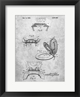 Toilet Seat and Cover Patent Fine Art Print
