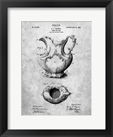 Ewer or Jug Patent Framed Print